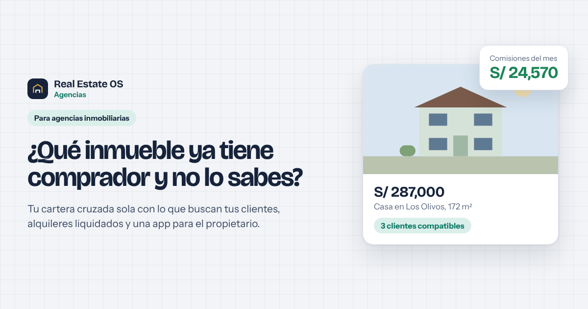 Captura del sistema para agencias